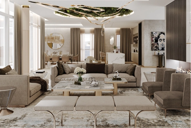 How A Luxury Interior Design Service Defines True Opulence